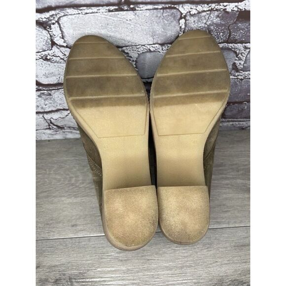 TONI PONS Winter Taupe Suede Ankle High Top Lace Heel Booties Women 41EU/10.5M - Picture 12 of 16